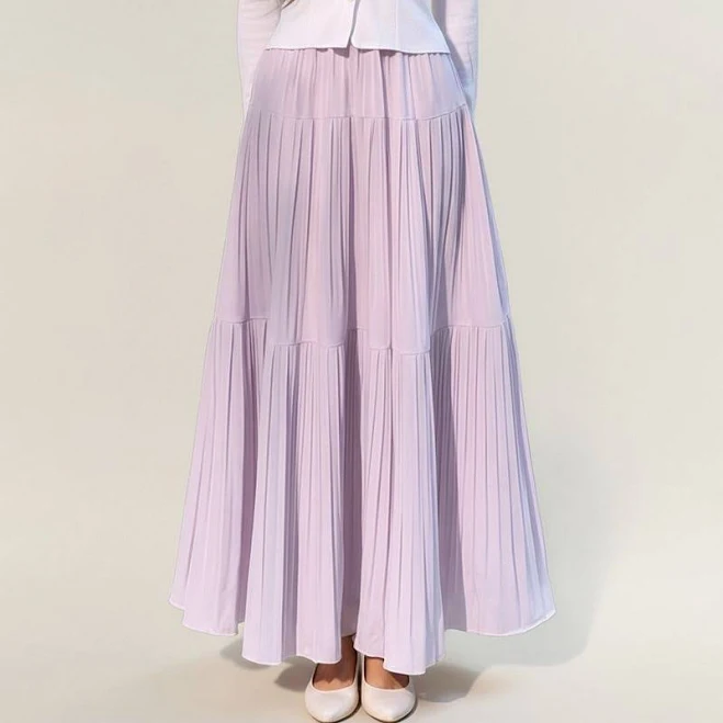 skirt Anna-Kaci Women's Flowing Pleated Maxi Skirt Kohl's $44