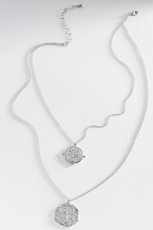 accessory Anthropologie Double Layer Coin Pendant Necklace Anthropologie $50