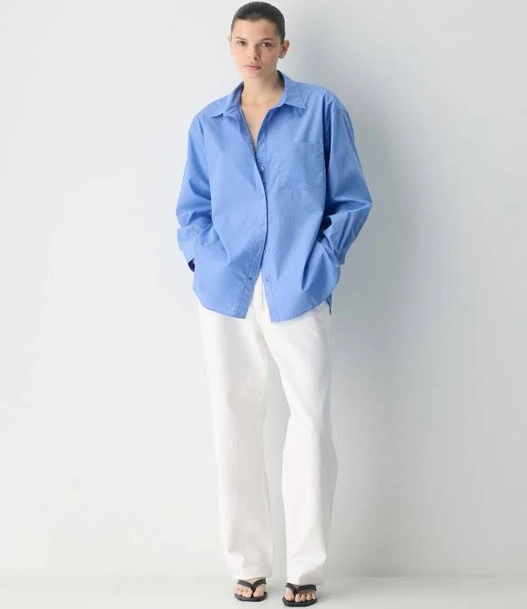 cover up Aritzia Women's Babaton Outro Oversized Poplin Shirt Aritzia $98