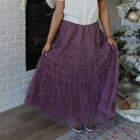 skirt Ashlynn Ruffle Tiered Skirt Pink Desert $39.98