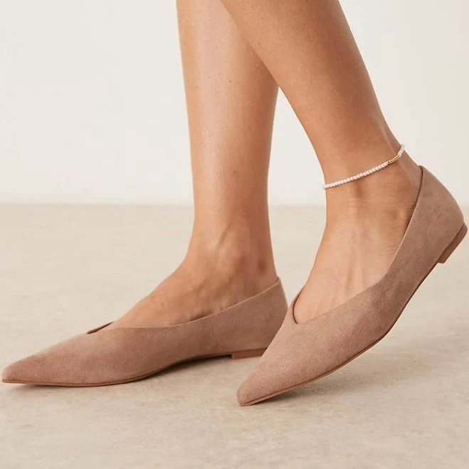 shoes ASOS Ludo Pointed Ballet Flats ASOS $13.79