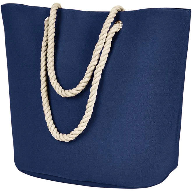 bag BAGedge BE256 Polyester Canvas Rope Tote Blankstyle.com $13.06