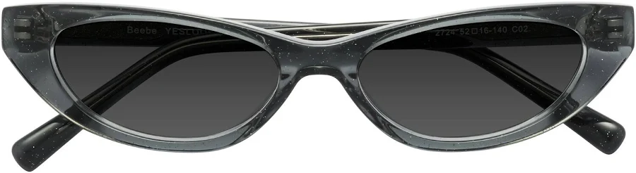 accessory Beebe Narrow Geek-Chic Cat-Eye Sunglasses Yesglasses $48.08