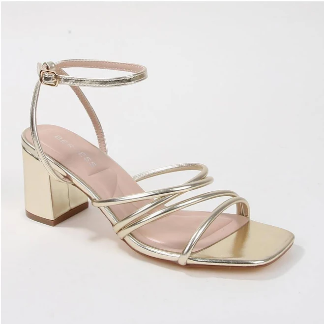 shoes Berness Women's Emmarie Strappy Block Heel Sandals Macy's $35.99