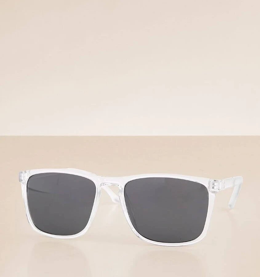 accessory BKE Men's Clear Sunglasses with Buckle Buckle $15.95