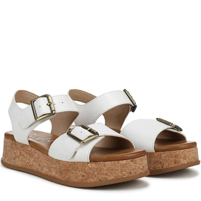 shoes Blowfish Women's Malibu Magical Platform Sandals Famous Footwear $49.99
