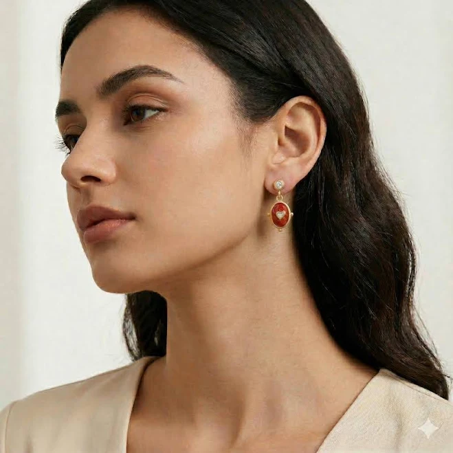 accessory Boho Heart Drop Earrings Etsy - Seller $19.95