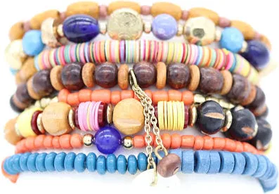 accessory Boho Stacking Bracelet Set TGI Jewelry $10.89