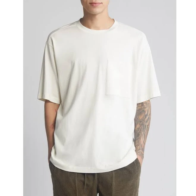 t-shirt BP. Washed Oversize Pocket T-Shirt in Ivory Egret at Nordstrom, Size Small Nordstrom $29