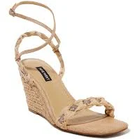 shoes Braided Raffia Wedge Natural Boston Proper $69.98