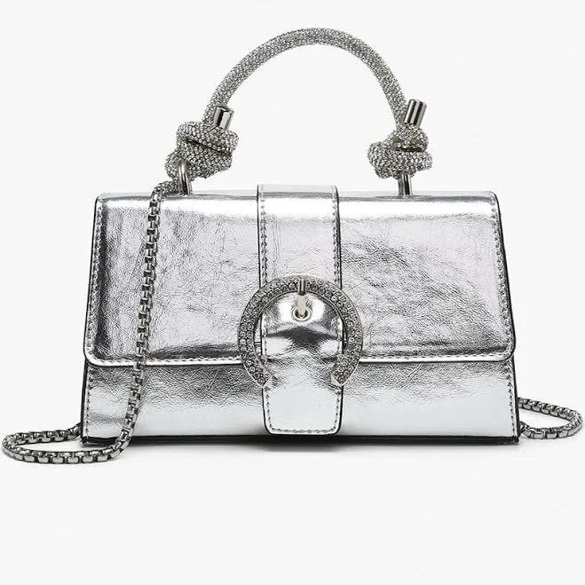 bag Brielle Vegan Metallic Clutch Jen & Co. $34.99