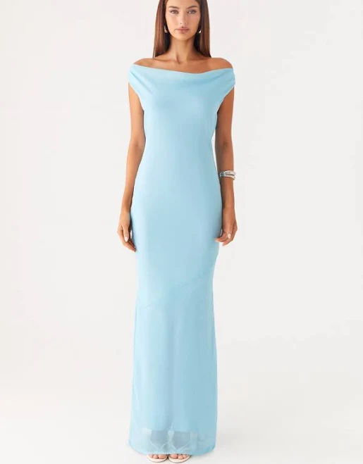 cover up Brittany Chiffon Maxi Dress Peppermayo - US $48