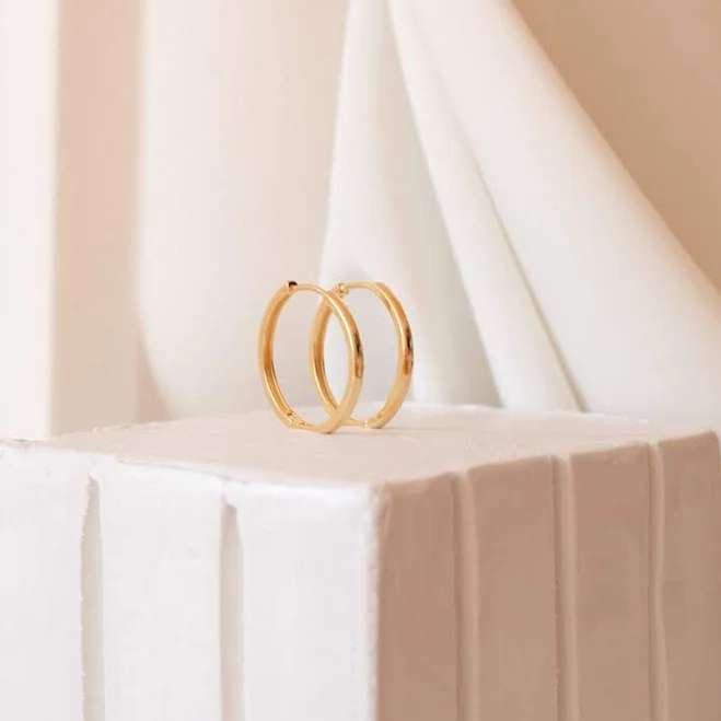 accessory Caitlyn Minimalist Minimalist Everyday Classic Hoop Earrings Caitlyn Minimalist $23.25