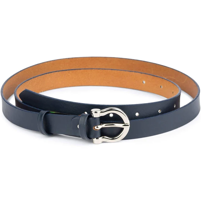 accessory Capo Pelle Women's Thin Belt LeatherBeltsOnline.com $36