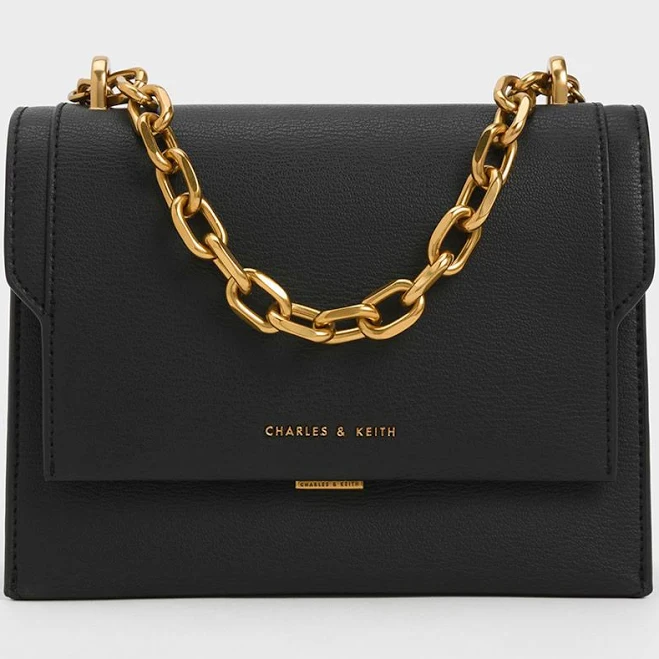 bag Charles & Keith Brennan Chain Handle Crossbody Bag charleskeith.com $96