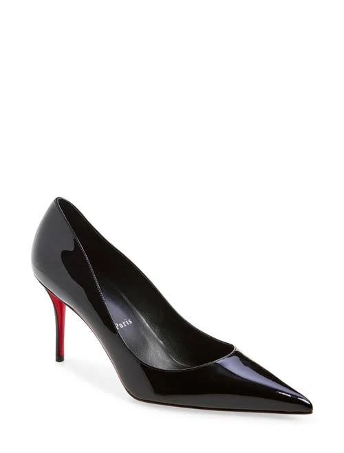 shoes Christian Louboutin Women's Miss Z 80 Black Patent Pumps Nordstrom $995