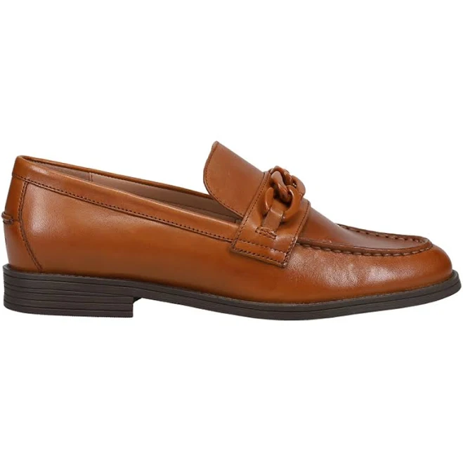 shoes Cole Haan Women's Stassi Chain Leather Loafers shoebacca.com $59.97