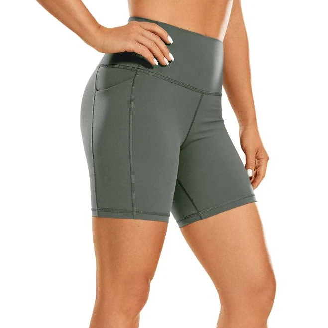 shorts Crz Yoga Women's High Rise Biker Nakedfeel Shorts crz yoga $20