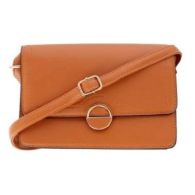bag CTM Women's Synthetic Leather Adjustable Crossbody with Flap Closure Target $35.94