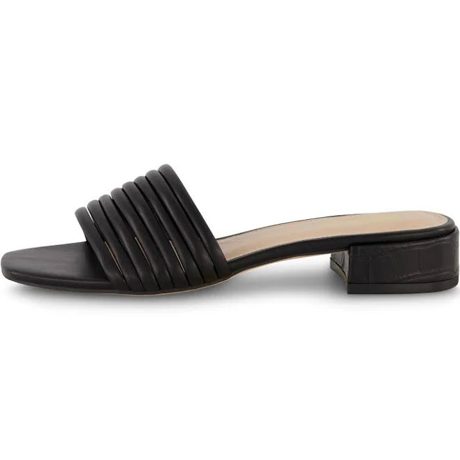 shoes Cushionaire Women's Nino Strappy Block Heel Slide Sandal Cushionaire $19.99