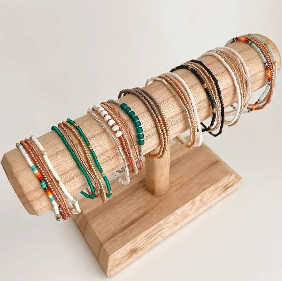 accessory Dainty Boho Seed Bead Bracelet Etsy - Seller $24