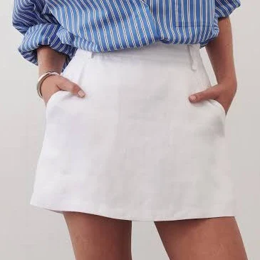 linen outfits Dissh Evie Linen Skort DISSH $136