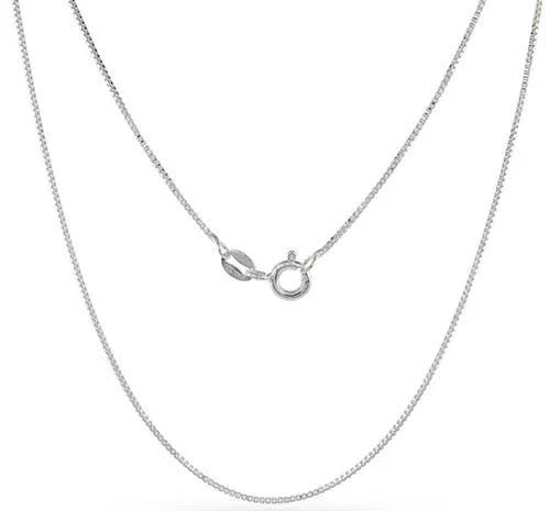 accessory Donatello Gian Women's Sterling Silver Thin Box Chain Necklace Nordstrom $25.99