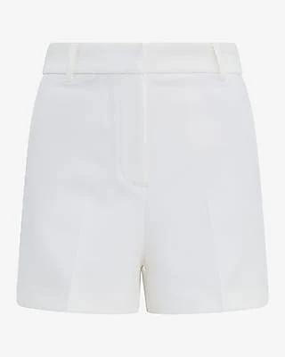 bottom Express Women's Editor Studio Stretch Twill High Waisted Tailored Shorts Express $19.97