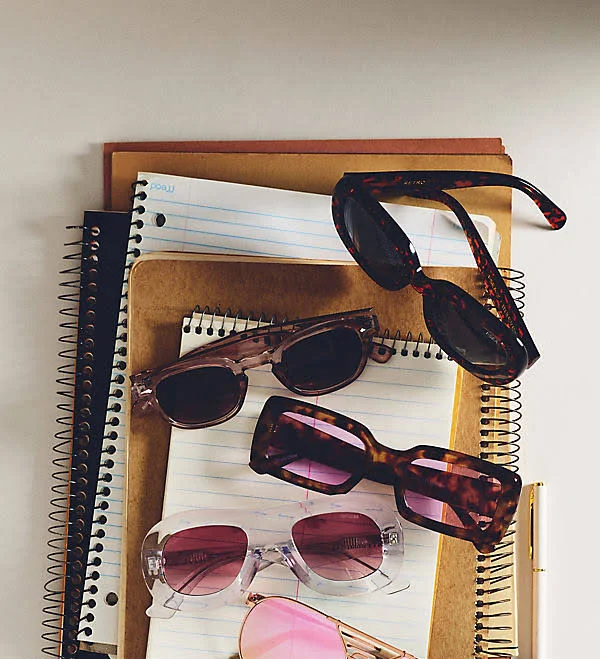 accessory Eyeking Rectangle Tortoiseshell Sunglasses Anthropologie $29.95