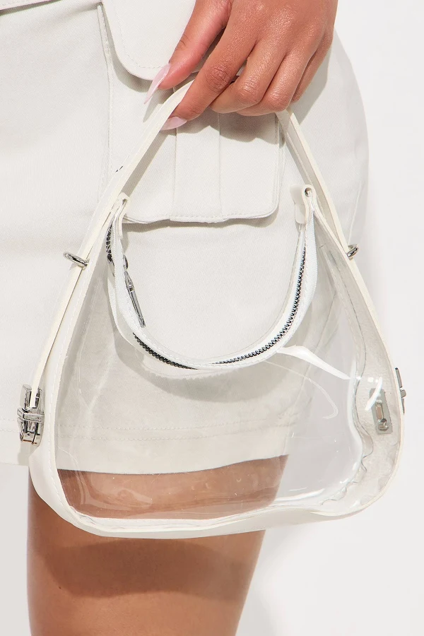 bag Fashion Nova Women's Cali Clear Handbag Fashion Nova $15.99