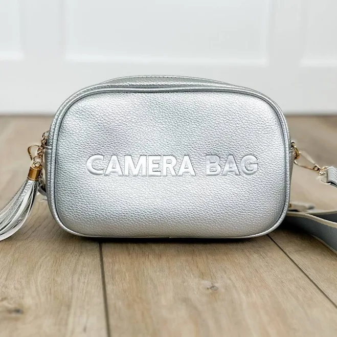 bag Faux Leather Camera Crossbody Bag Avery Mae Boutique $29.99