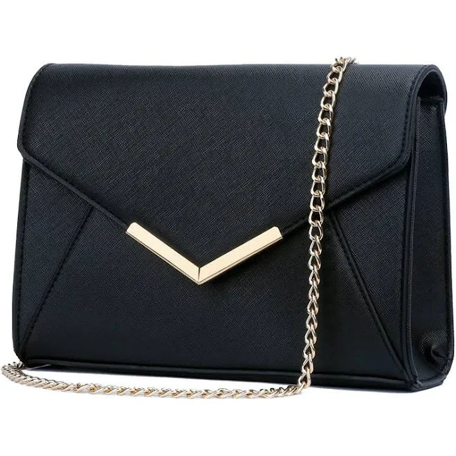 bag Faux Saffiano Leather Foldover Clutch eBay - kazakam0 $41.91