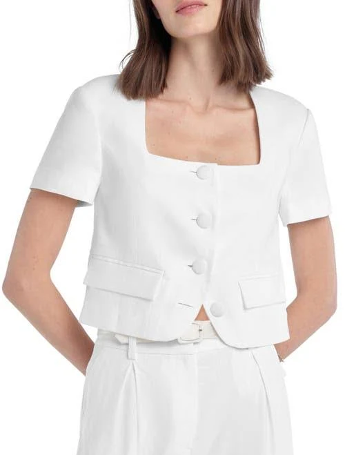 two piece set Favorite Daughter Women's Mayfair Linen Blend Top Nordstrom $248