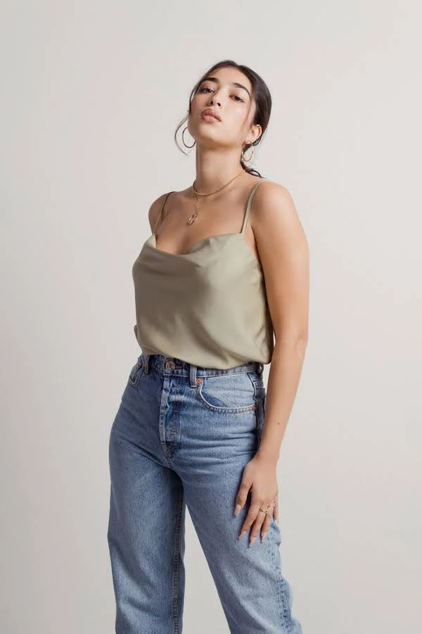 bodysuit Fortune Cowl Neck Bodysuit Tobi $25