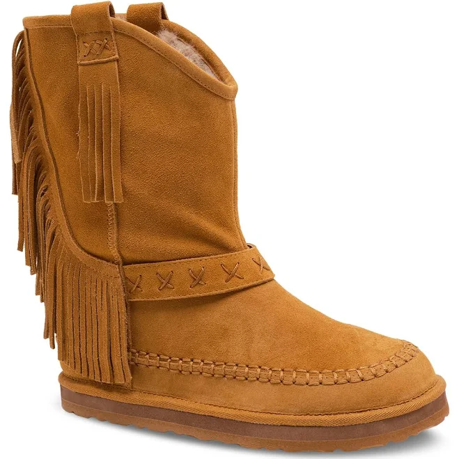 shoes Free People Faye Fringe Pull-On Boots Women's Bloomingdale's $198