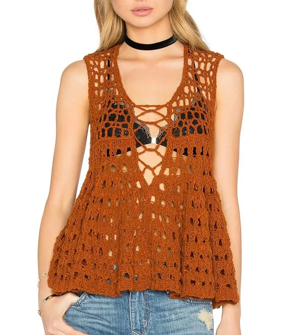 sleeveless top Free People Tops Free People Sweater Tank Top eBay - buggirlbeauty $57