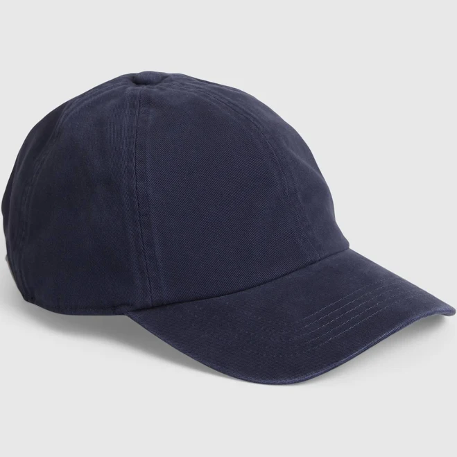 accessory GAP Cotton Washed Baseball Cap - Navy - Men Hats & Caps - Caps Gap $22
