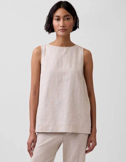 layer Gap Women's Linen-Blend Tank Top Gap $59.95