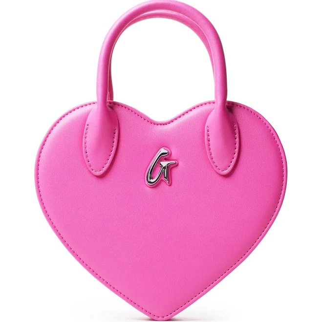 bag Glam-Aholic Lifestyle Vegan Leather Heart Bag Glam-Aholic Lifestyle $90