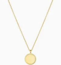 accessory Gorjana Women's 18K Gold Bespoke Coin Necklace gorjana $80