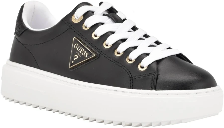 shoes GUESS Women's Denesa Platform Low-Top Sneakers Macy's $55.3