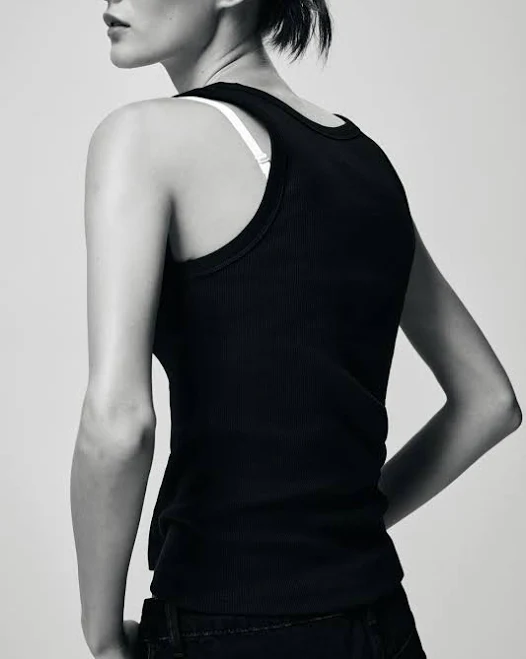 top H&M Ladies Ribbed Tank Top H&M $9.99
