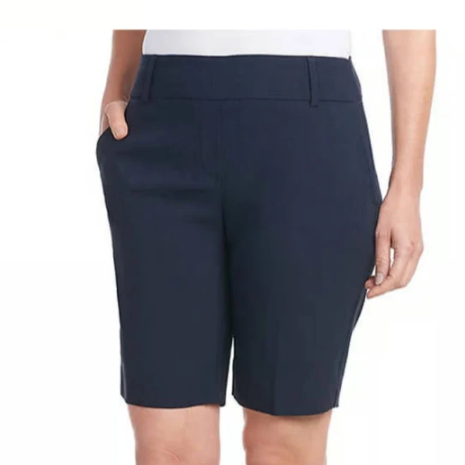 shorts Hilary Radley Navy Blue Bermuda Shorts - 9" inseam - Womens XXL eBay $16.75
