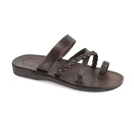 shoes Jerusalem Sandals Women's Sophia Braided Leather Sandals Walmart - Jerusalem Sandals, Inc $75.95