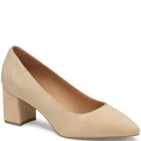 shoes Johnston & Murphy Vicki Suede Block Heel Pumps Dillard's $51.8