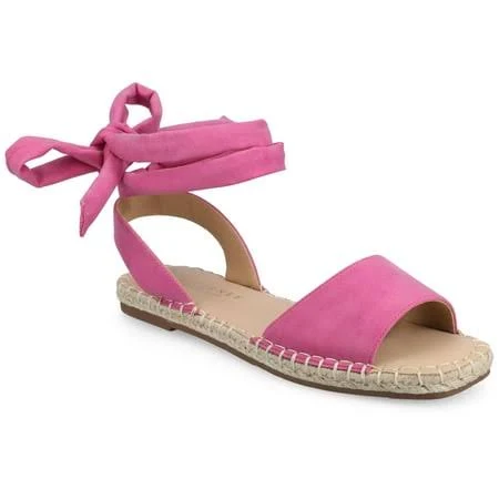 shoes Journee Collection Women's Emelie Wide Espadrille Sandals Walmart - KNS International $37
