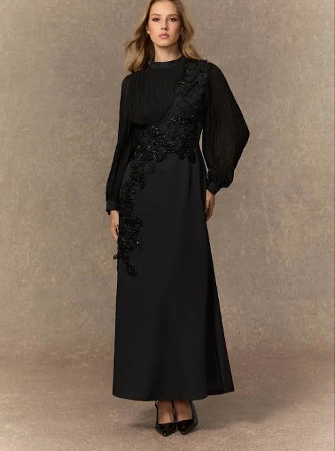 dress Joyful Poise Sequin Embroidered Floral Maxi Dress sunfere $135
