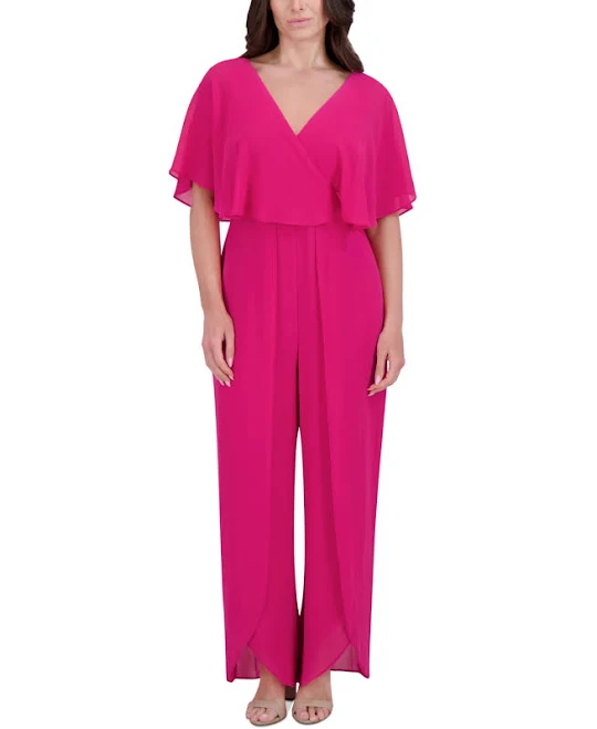 jumpsuit Kensie Women's Flutter-Sleeve Jumpsuit Macy's $138