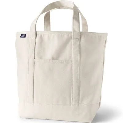 bag Lands' End Large 5 Pocket Open Top Canvas Tote Bag Target $39.96