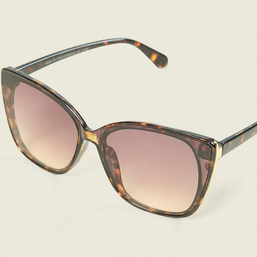 accessory Lane Bryant Women's Plus Size Tortoiseshell Cateye Sunglasses Lane Bryant $13.47